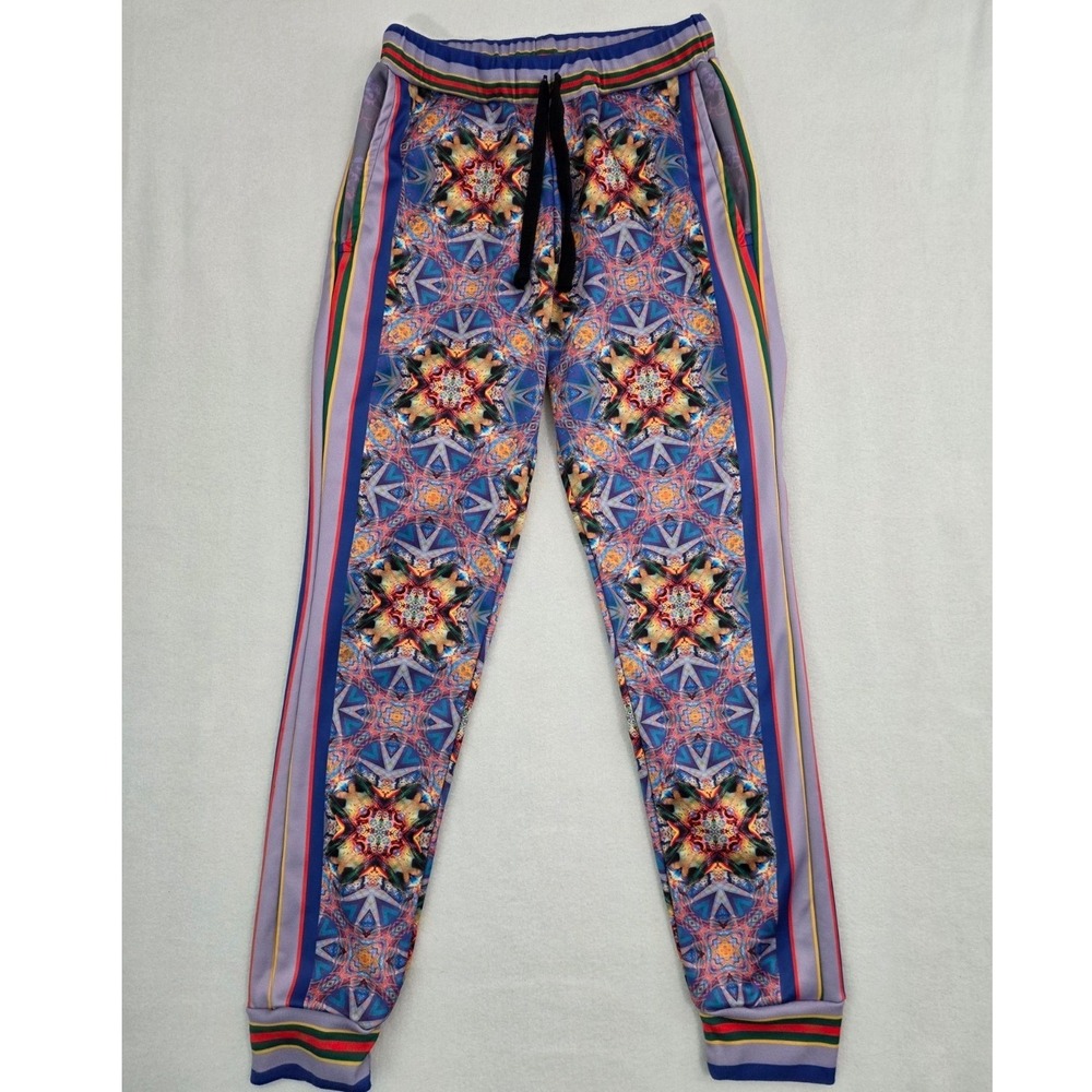 Jumbie Art Kaleidoscope Joggers S Multi Psychedelic Festival Rave 1st Edition